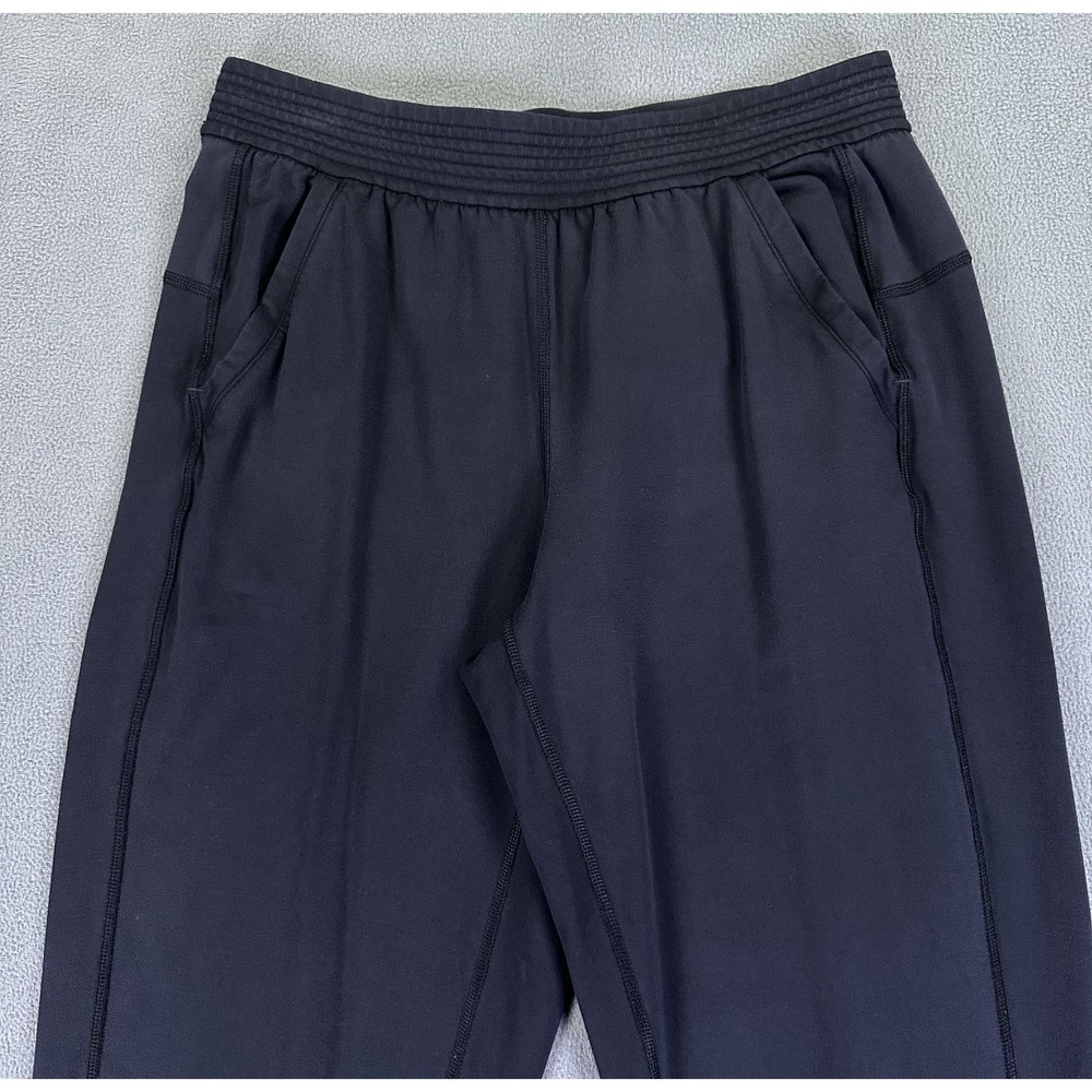 Lululemon Joggers Pants Womens 6 Black Performance Gym Yoga Tapered Lounge - Picture 4 of 10